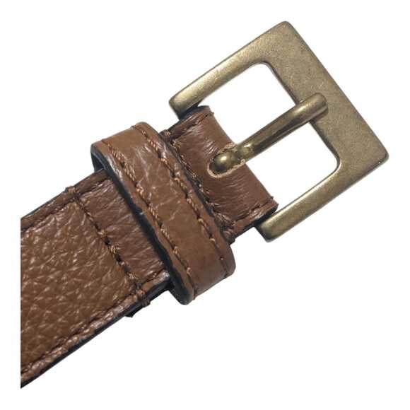 BERGE Genuine Black Leather Belt L303 Made In Italy. M/L check‎ measurements. - Picture 4 of 5